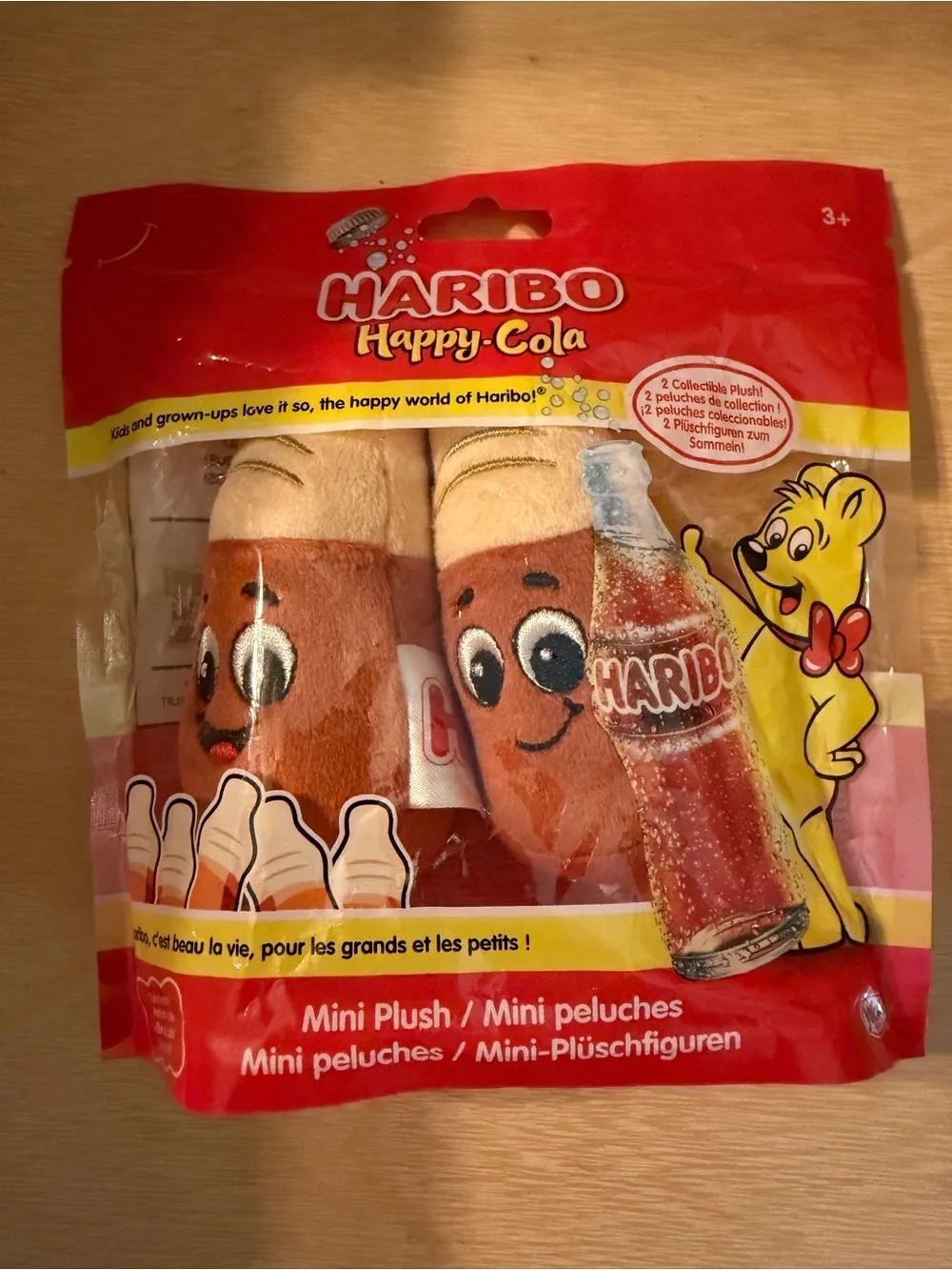HARIBO Happy-Cola Mini Plush Pair - New and Sealed